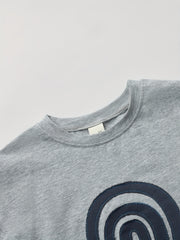 Toddler Rainbow Print T shirt Loose Casual Baby Boys & Girls Summer Tee Top