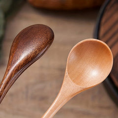 Long Handle Wooden Ladle Extended Cooking Spoon Kitchen Item