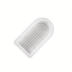 Rainbow Arch Candle Mold - Abstract Silicone Resin Mould
