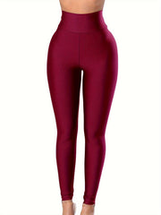 High Waist Skinny Leggings Stretchy Casual Leggings For Workout
