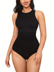 Seamless Tank Shaping Bodysuit Tummy Control Butt Lifting Sleeveless Body Shaper