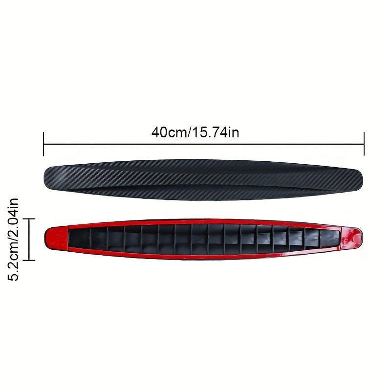 Car Bumpers Anti Collision Strips Carbon Fiber