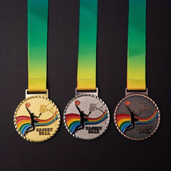 Glittering Silver & Bronze Medals for School Victories