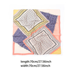 Square Tissue Women's Shirt Decoration Tissue Thin Scarf