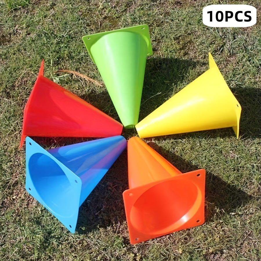 Agility Training Cones - Improve Speed and Agility - Set of 10