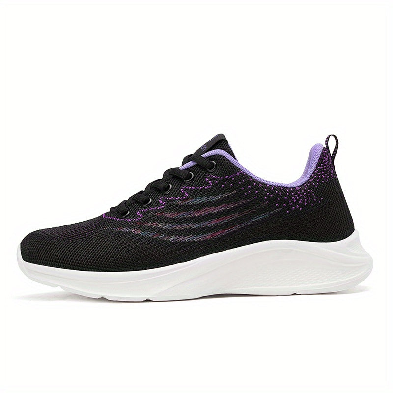 Women's Lightweight Breathable Chunky Sneakers Comfortable Outdoor Running Shoes