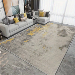 Fluffy Faux Wool Area Rug Soft Living Room Carpet