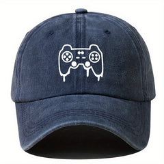 Game Console Printed Baseball Cap Vintage Dad Hat