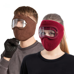 Polar Fleece Riding Goggles for Halloween Costume