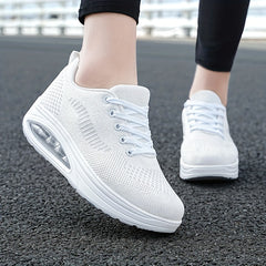 Breathable Mesh Casual Sports Shoes Comfortable Non slip Walking Shoes