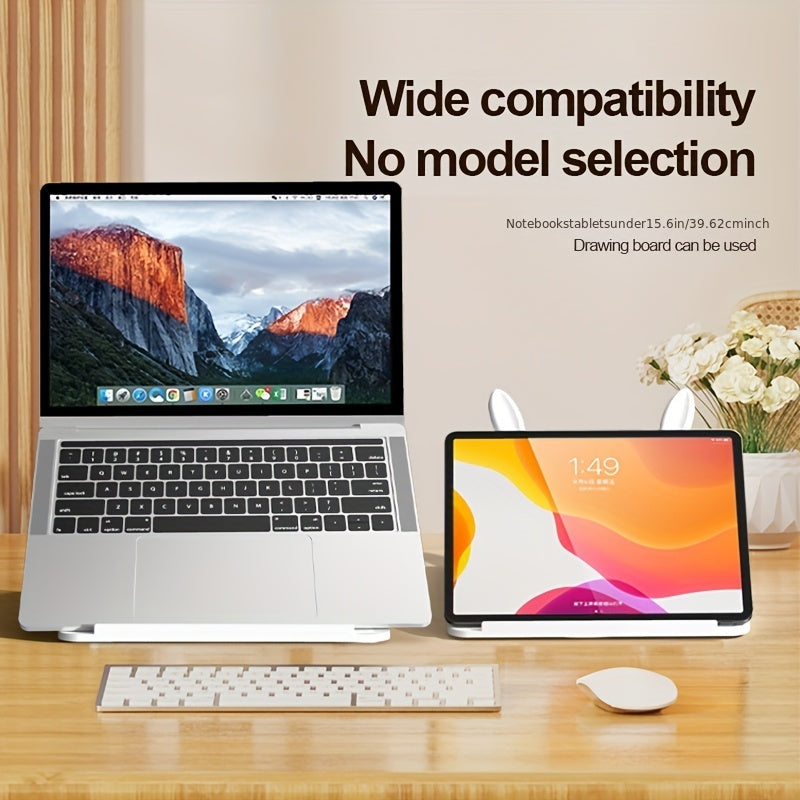 Portable Foldable Laptop Stand - Adjustable Holder for 43 18cm PC