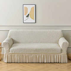 Seersucker Sofa Slipcover Universal Couch Cover Furniture Protector