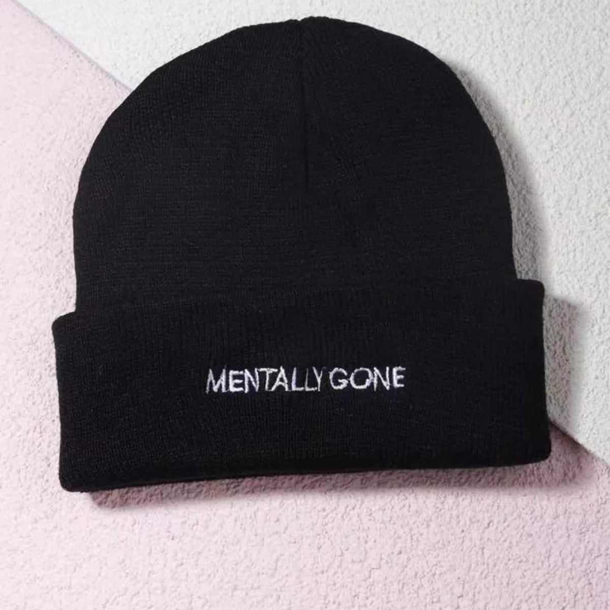 MENTALLY GONE & Beanie For Men Women Unisex Christmas For Her