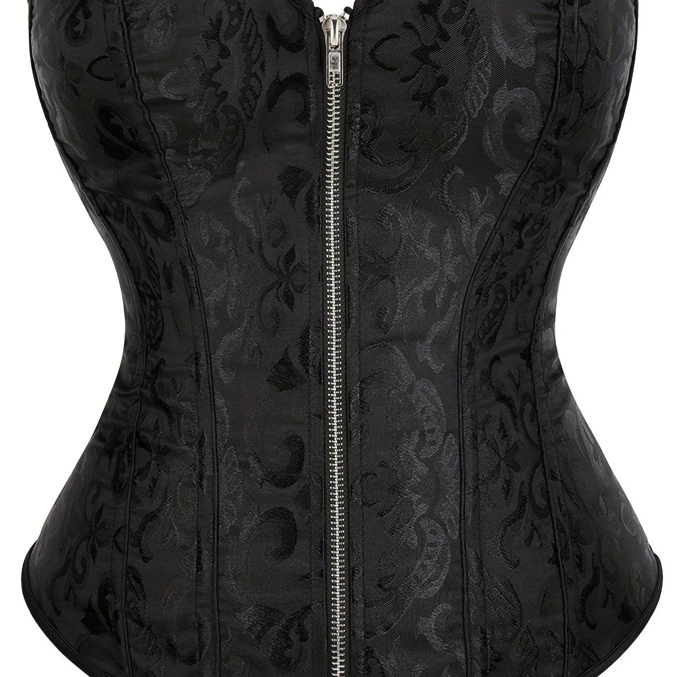 Zipper Waist Shaping Shapewear Bustier Corset Top Women's Underwear