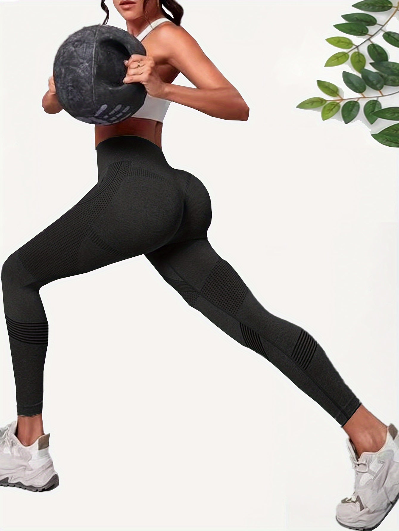 High Waist Yoga Pants Butt Lifting Workout Leggings Women's Activewear