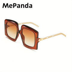 Men's Large Frame Sunglasses Sun Protection Decorative Accessories