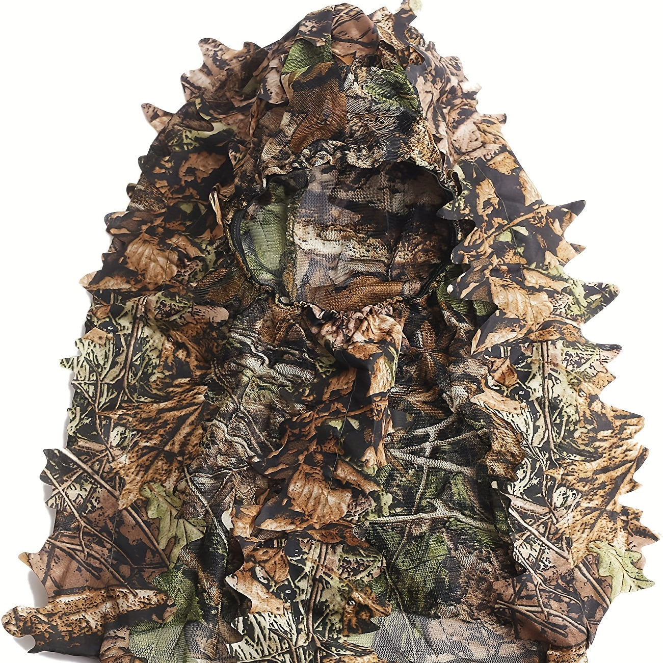 Leafy Camo Ghillie Face Cover 3D Hat Halloween Costume