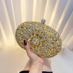 Crystal Acrylic Women Clutch Evening Bag Wedding Ladies Purse