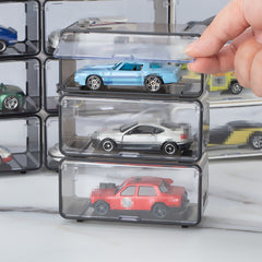 Alloy Car Domeka Display Box Fun Storage Rack for Kids
