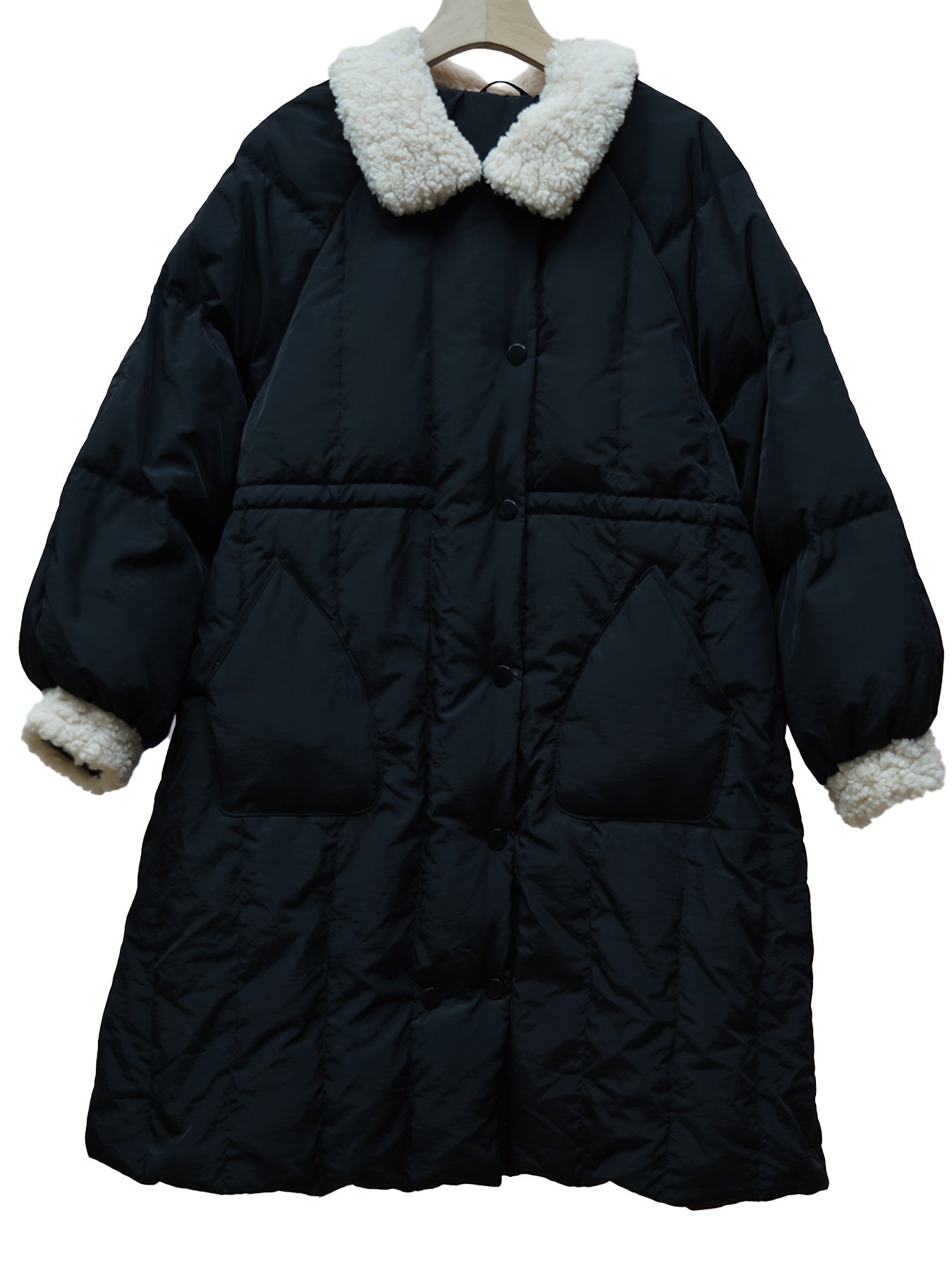 Solid Puffer Jacket for Women Warm Winter Outdoor Sports