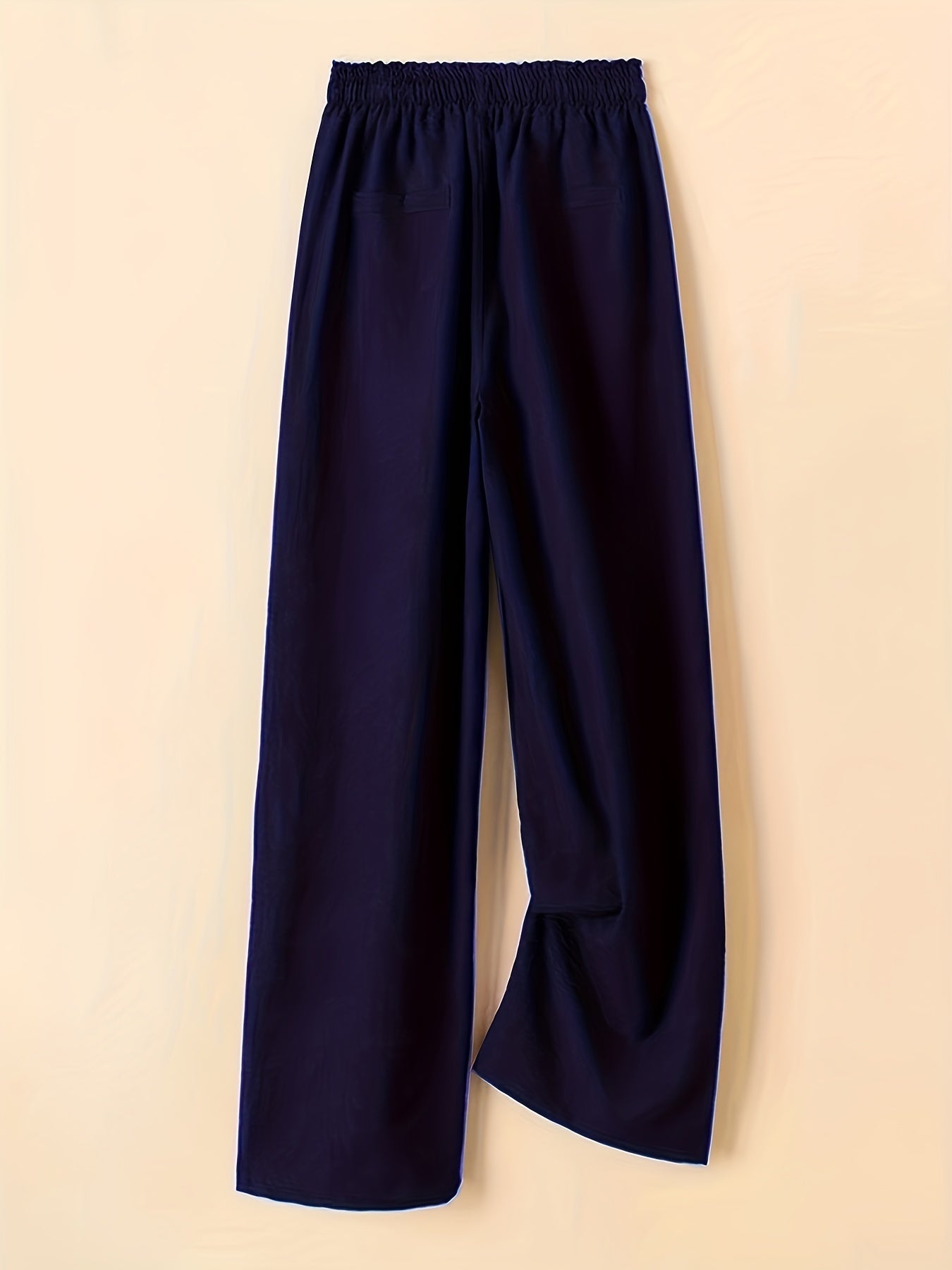 Drawstring Wide Leg Pants Casual Loose Pants