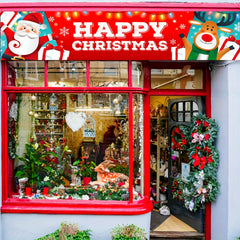 1pc Christmas Banner Party Decoration Props
