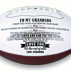 American Football for Outdoor Training and Play - Standard Size 9