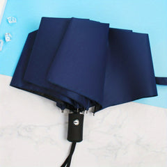 Portable Windproof Travel Umbrella Compact Lightweight Automatic Umbrella