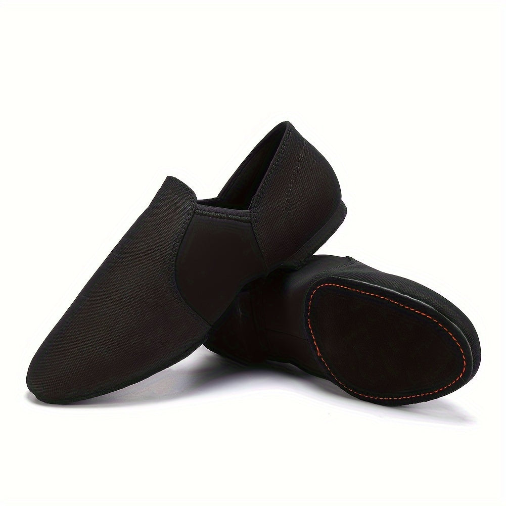 Stretchy Cloth Fur Bottom Jazz Dance Shoes Lightweight And Comfortable