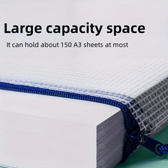 100pcs Mesh File Bag File Storage Bag File Holder Office Supplies
