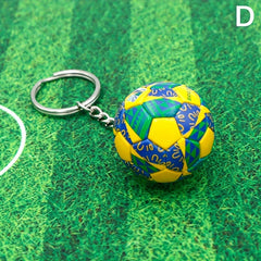 Sports Football Key Chain Bag Hanging Ornament Gift For Men Women