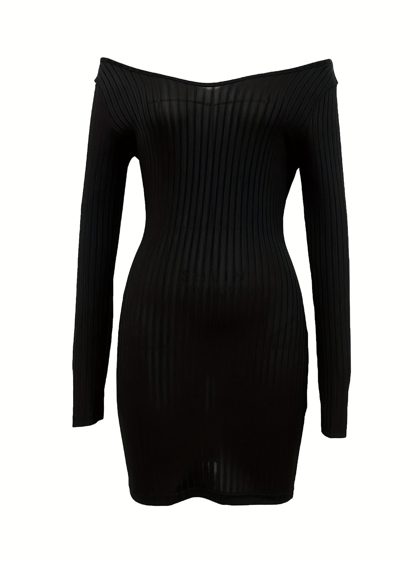 Off Shoulder Bodycon Party Mini Dress