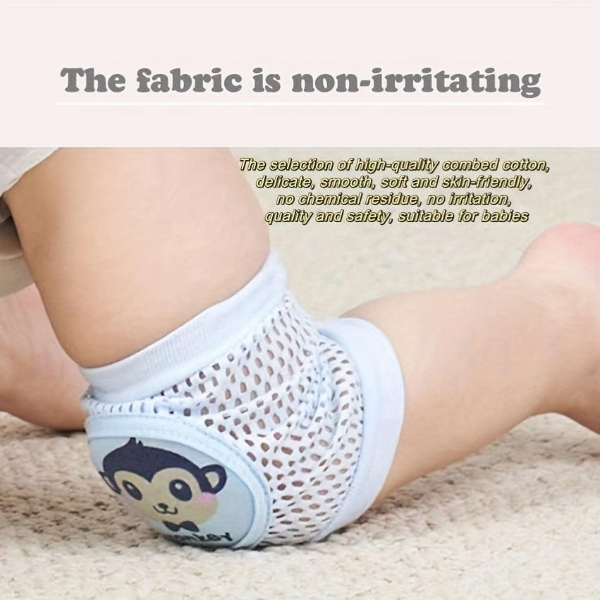 Kids Breathable Mesh Knee Pads for Crawling
