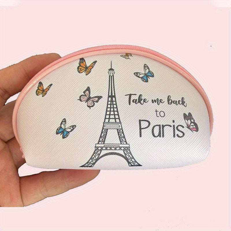 Casual Cartoon Zipper Coin Purse For Girls