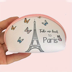 Casual Cartoon Zipper Coin Purse For Girls