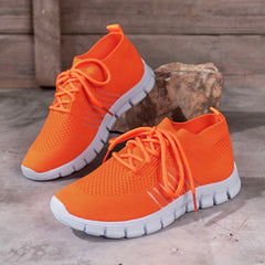 Women's Mesh Breathable Running Shoes Soft Lightweight Sport Sneakers