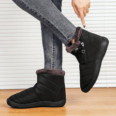 Women's Waterproof Snow Boots Plush Lined Snow Shoes