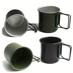 300ml Portable Aluminum Alloy Cup for Camping Picnic Hiking
