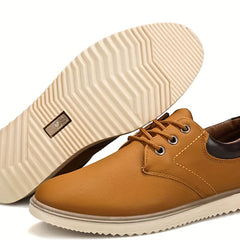 Men's Lace-up Derby Shoes Casual Walking Sneakers