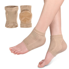 Mesh Gel Heel Socks Foot Protector Moisturizing Anti-Wear Anti-Cracking Socks