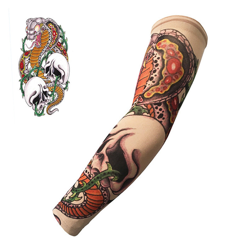 Tattoo Sleeve Ice Sleeve Cycling Sunscreen Fishing Outdoor Arm Sleeve