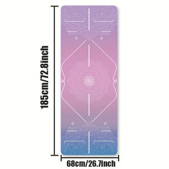 Cartoon Yoga Mat Towel Portable Non-slip Blanket
