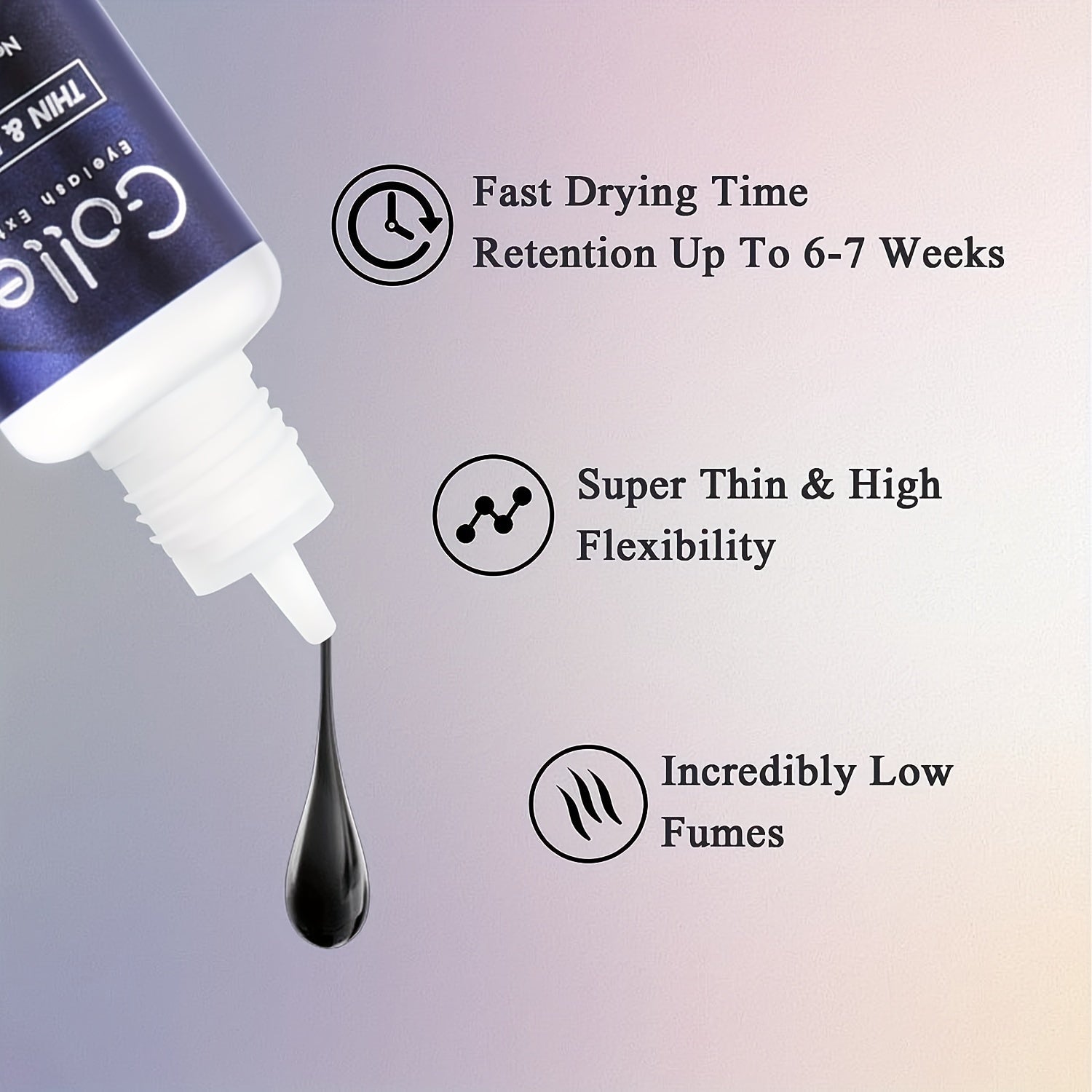 3D Water Mink Fast 0.5 Sec Eyelash Extension Glue