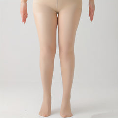 Sheer High Waist Slim Footed Pantyhose Women's Stockings