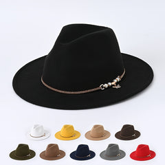Vintage Cowboy Hat Wide Brim Sun Hat For Outdoor Activities Fishing