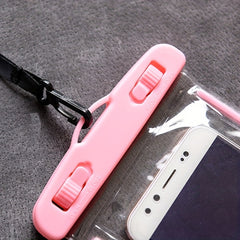 PVC Luminous Waterproof Bag for Mobile Phone - Swimming Diving