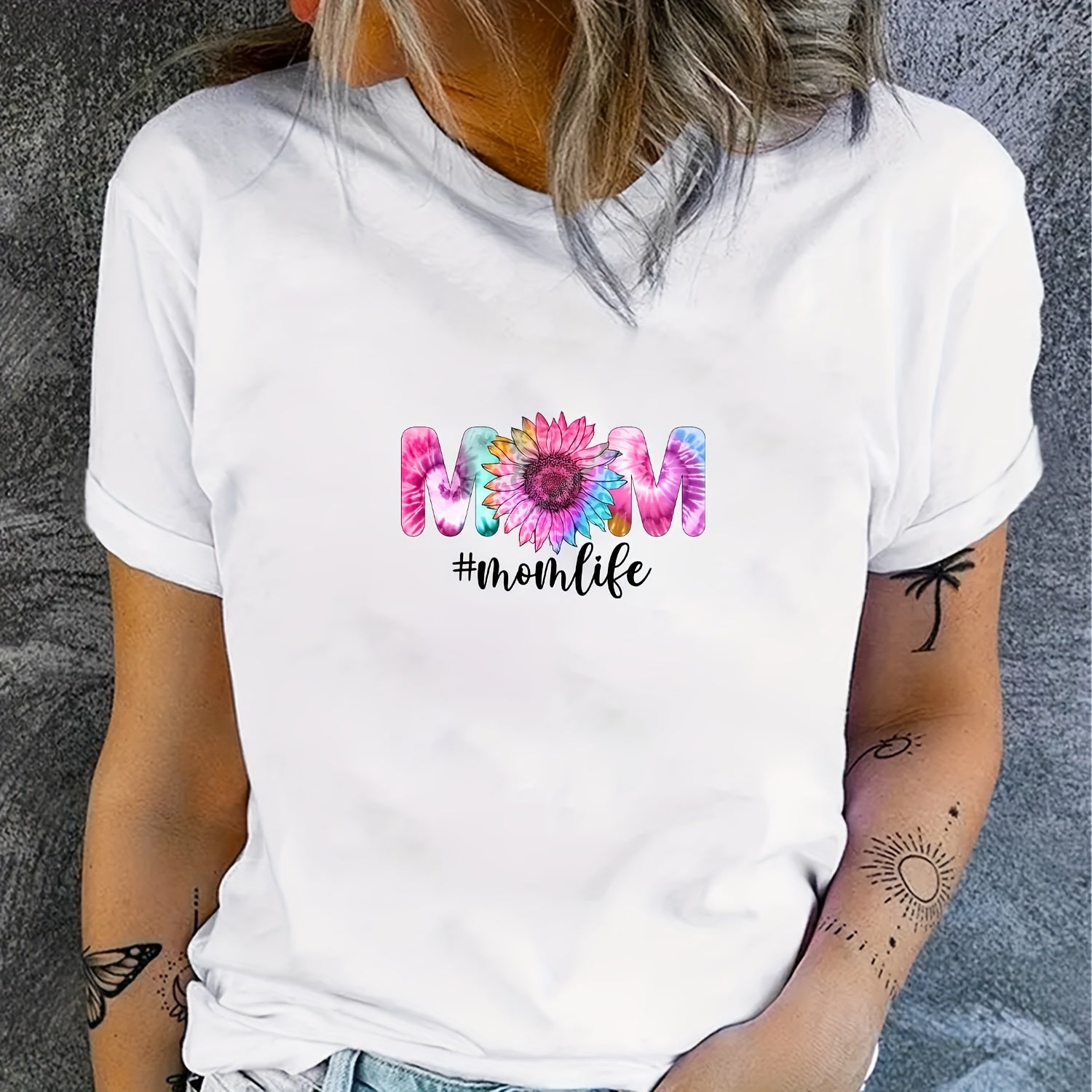 4pcs Momlife Iron Patches DIY T-shirt Jeans Hat Backpack Decoration