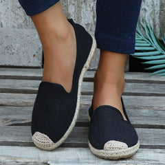 Breathable Flat Slip-On Casual Sneakers Women's Walking Shoes