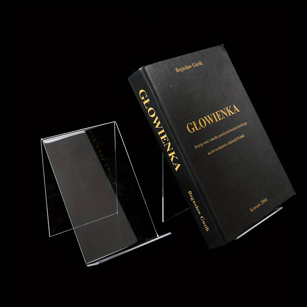 Acrylic Book Display Stand Photo Frame Brochure Holder