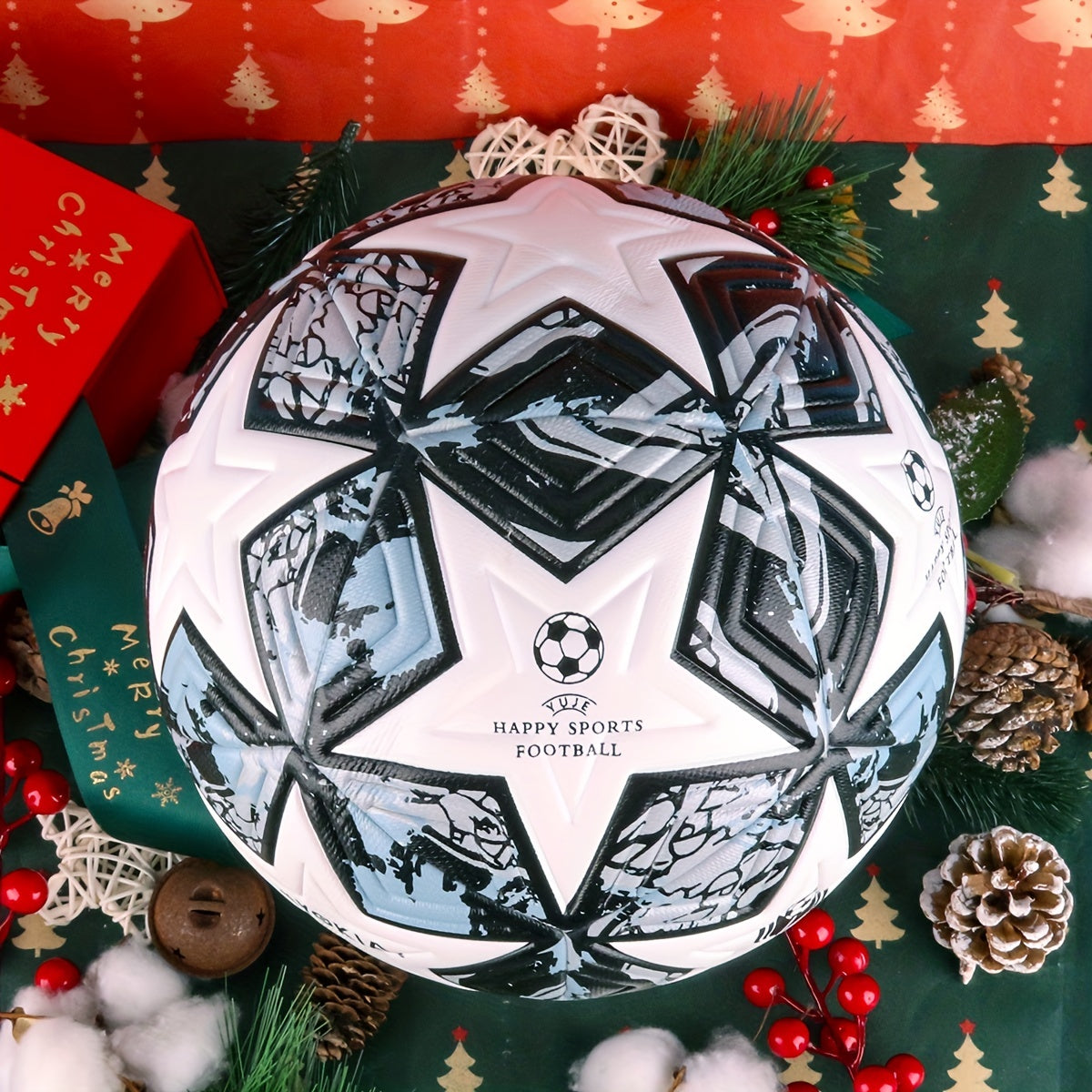 Size 5 Soccer Ball for Adults with Pump and Needles